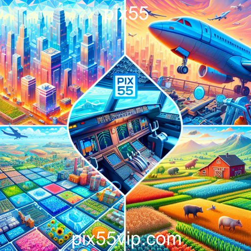 Descubra o Mundo das Simulações no pix55